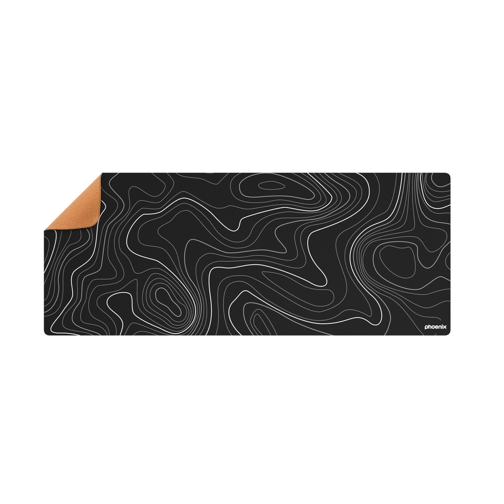 Alfombrilla Stratos Negra 90 x 40 cm