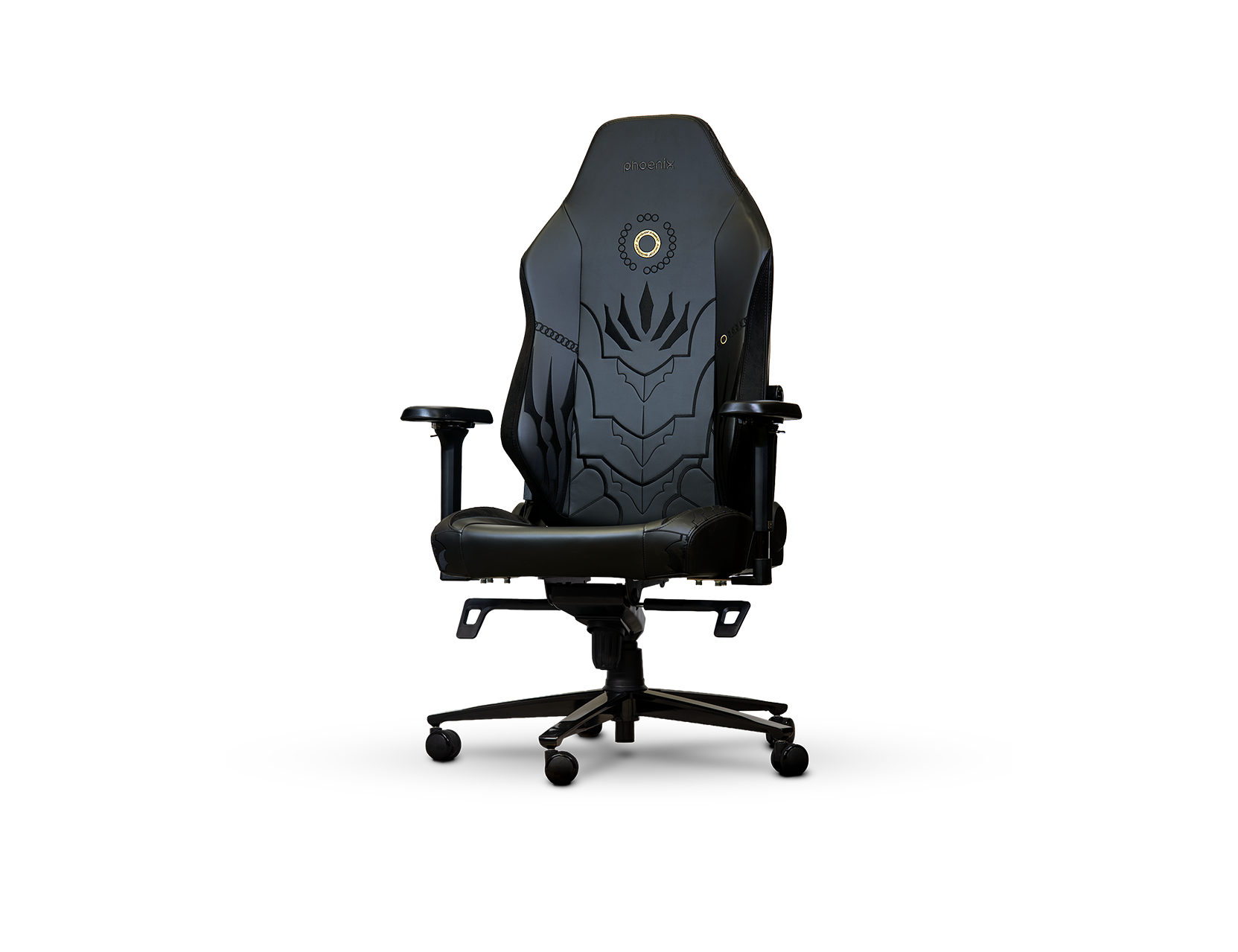 silla gaming Monarch The Lord Of The Rings Mordor vista 3/4 frontal