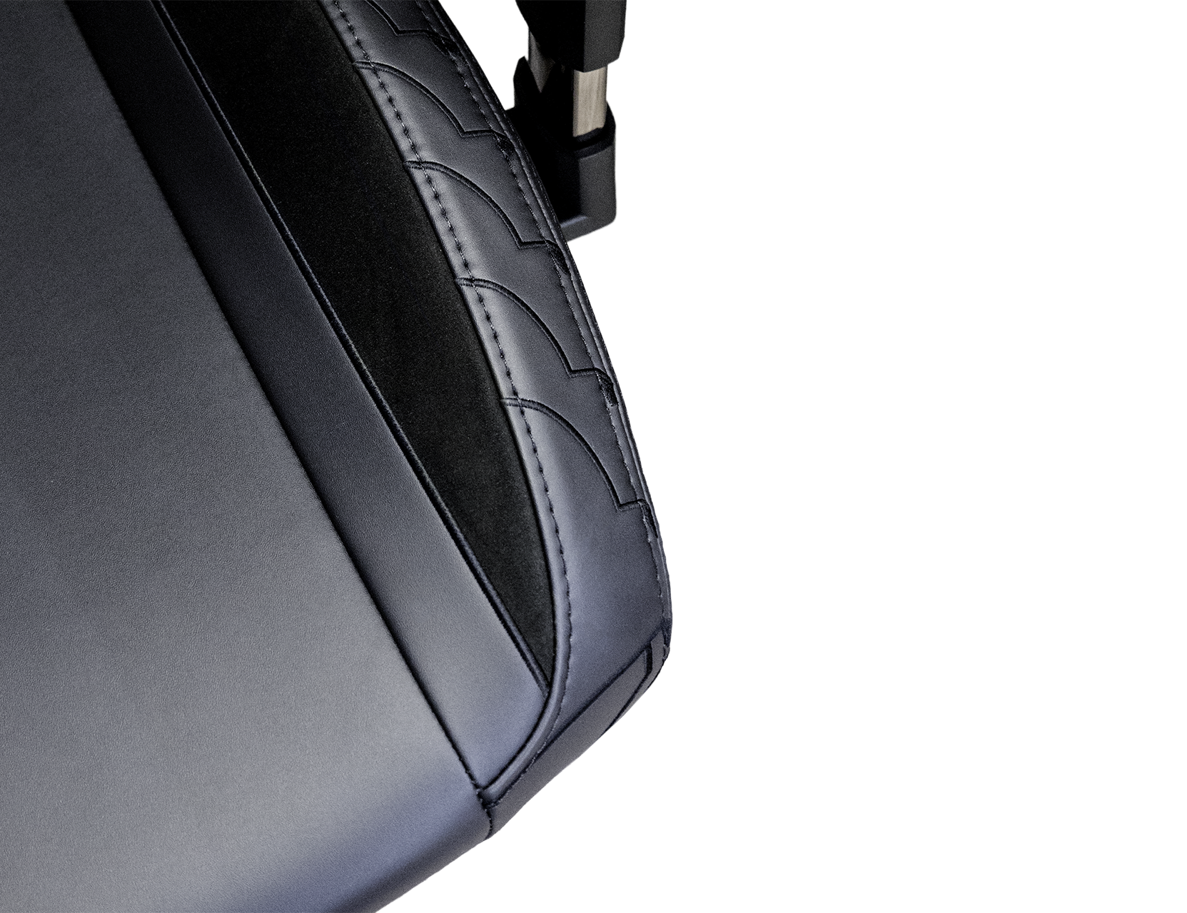 silla gaming Monarch The Lord Of The Rings Mordor detalle lateral asiento