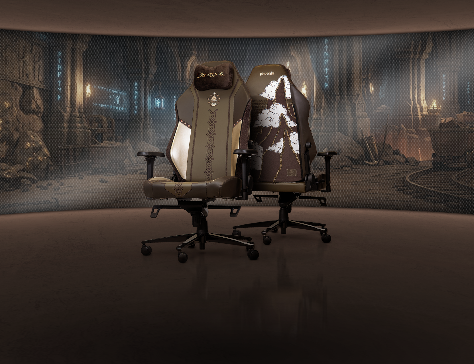 silla gaming Monarch The Lord Of The Rings Moria scene