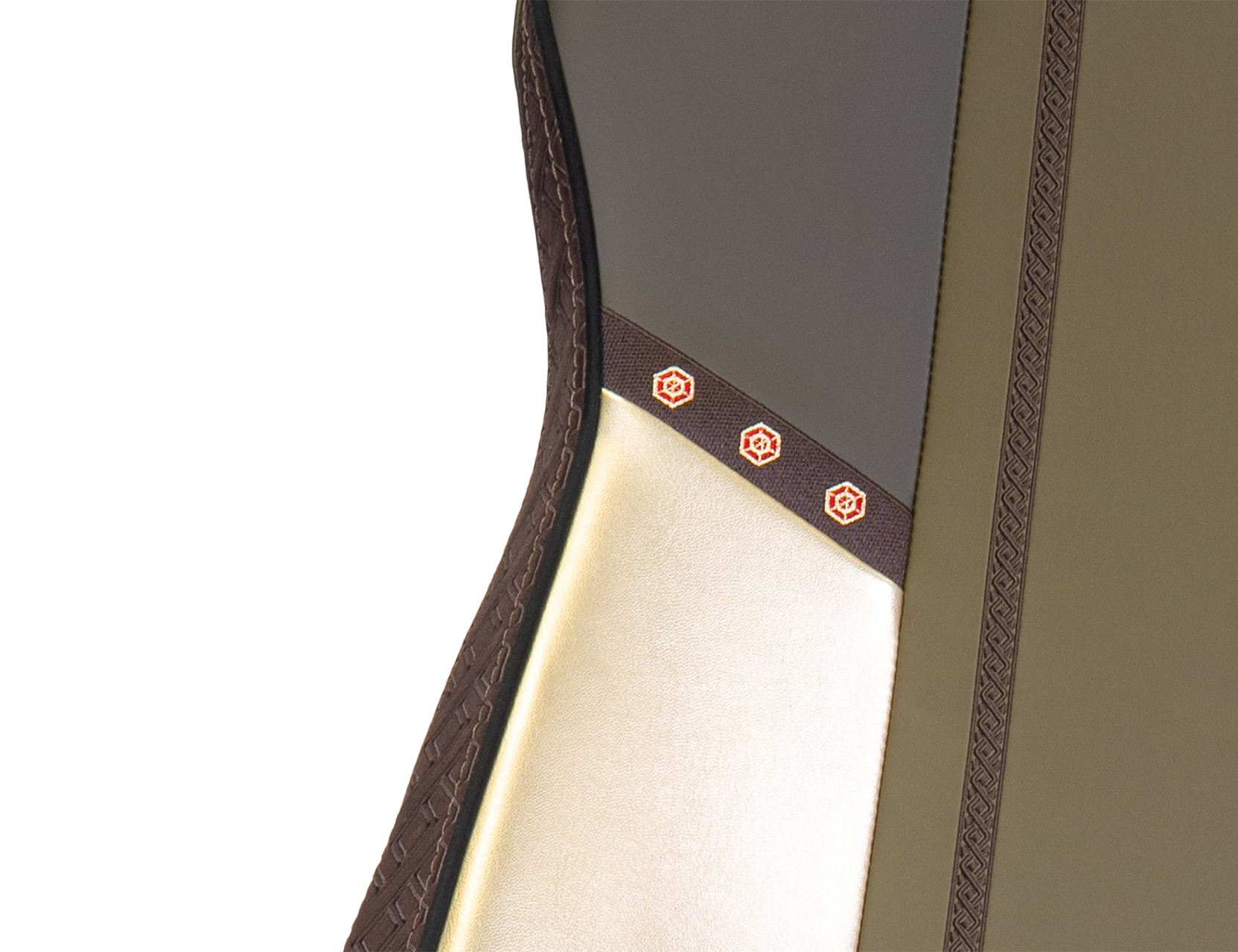 silla gaming Monarch The Lord Of The Rings Moria detalle laterales