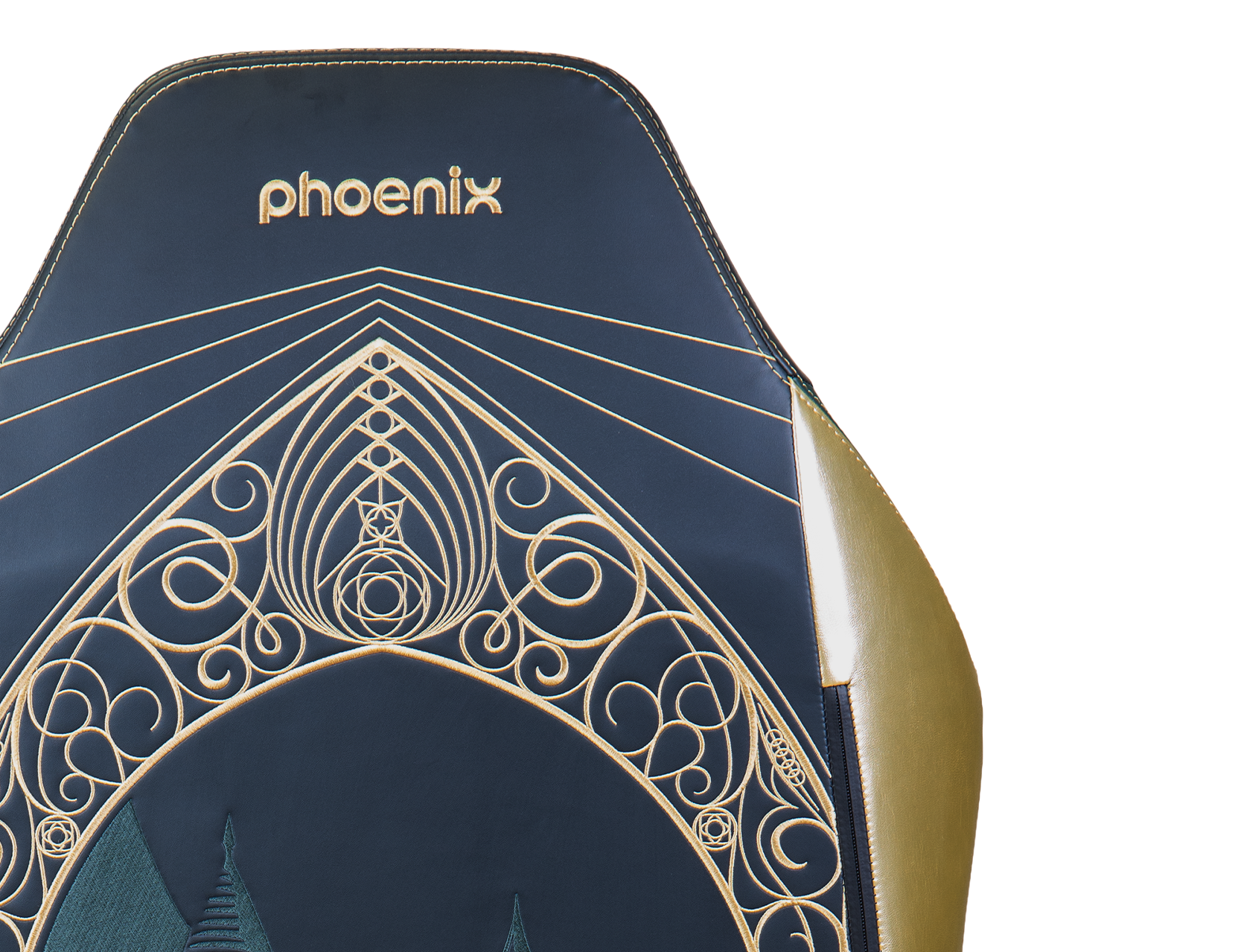 silla gaming Monarch The Lord Of The Rings Rivendell detalle trasera