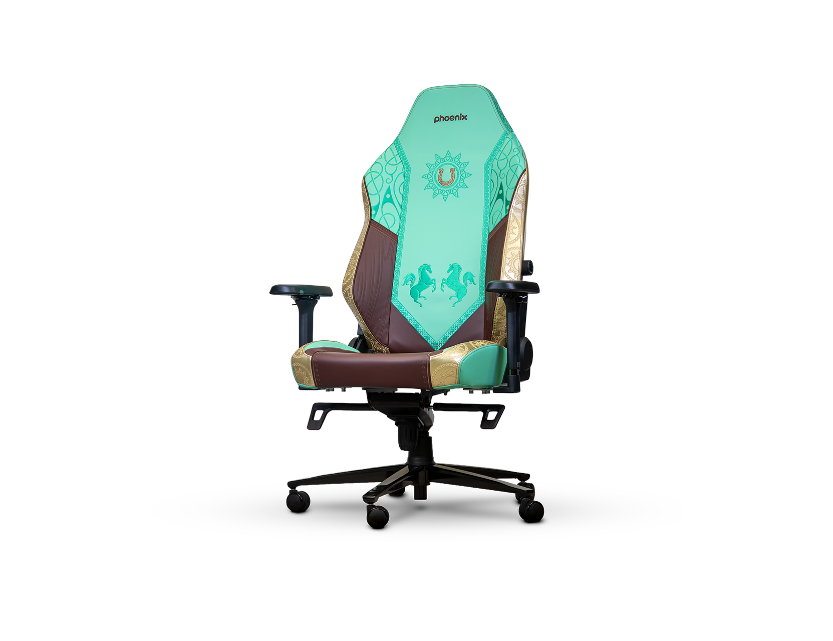 silla gaming Monarch The Lord Of The Rings Rohan vista 3/4 frontal