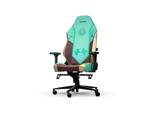silla gaming Monarch The Lord Of The Rings Rohan vista 3/4 frontal