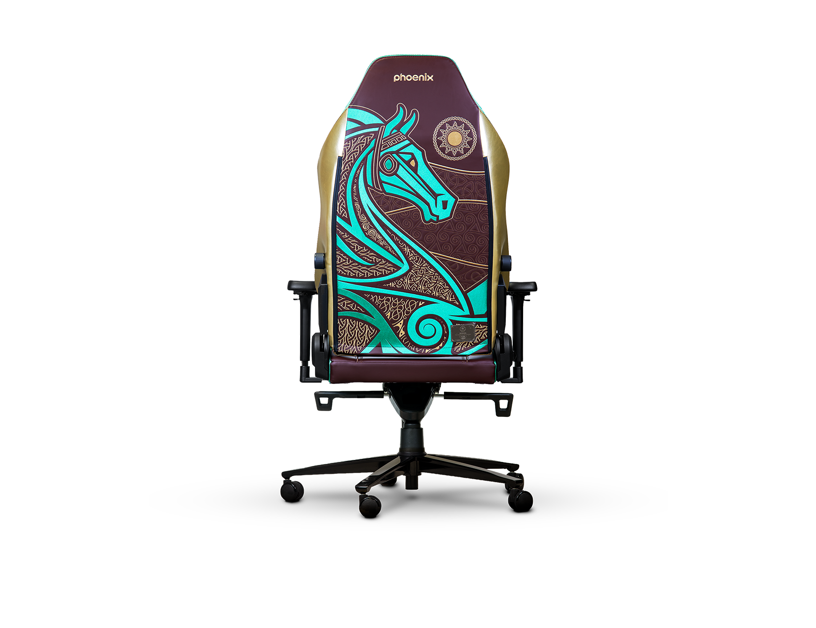 silla gaming Monarch The Lord Of The Rings Rohan vista trasera