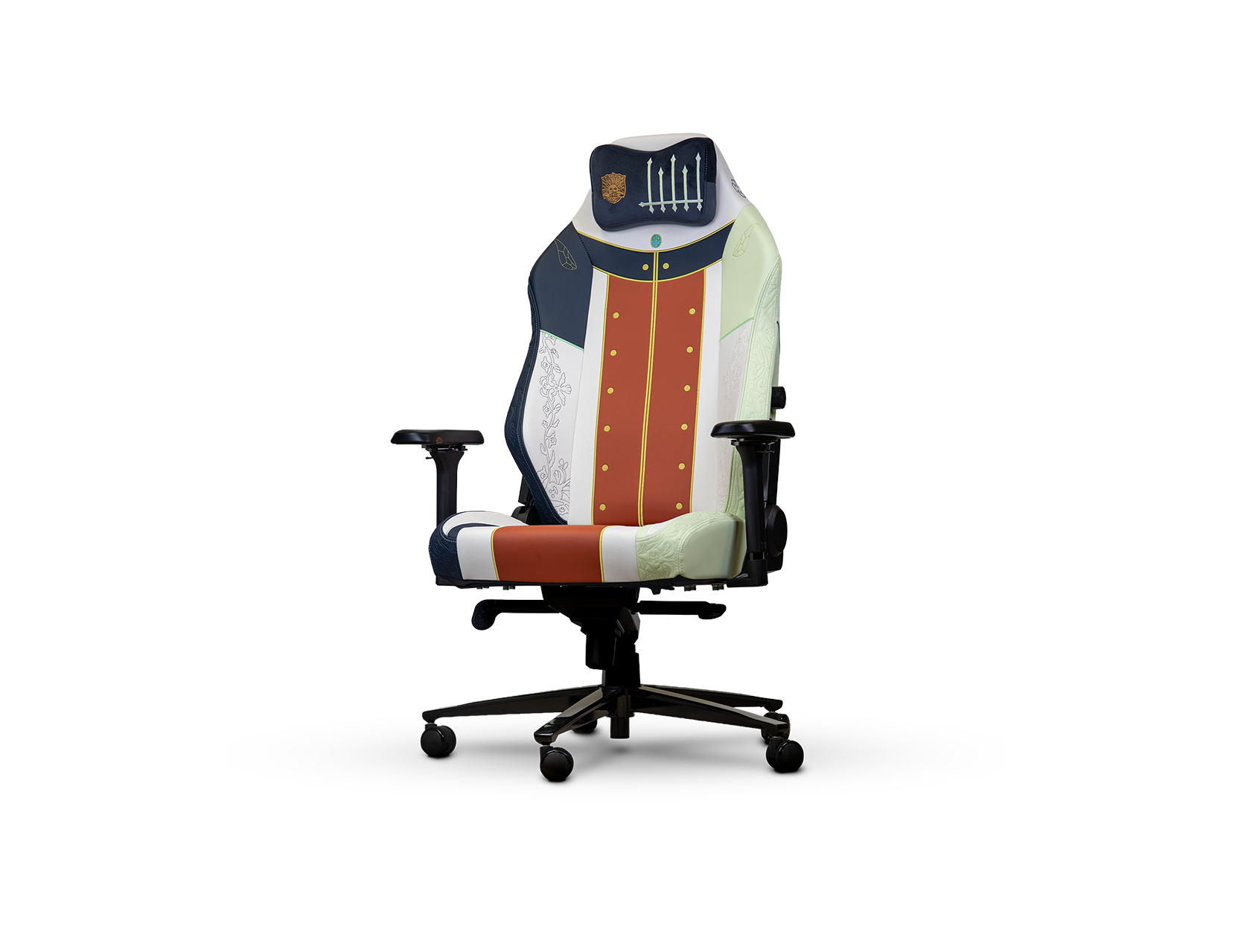 Silla gaming oficial Black Clover Yuno Monarch Edition vista frontal